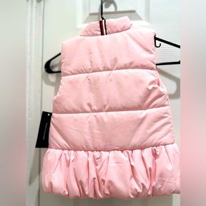 tommy hilfiger pink vest 4T